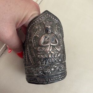 Vintage Chinese Export Silver Cuff